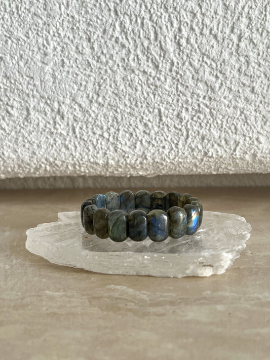 Labradorite Faceted Bracelet