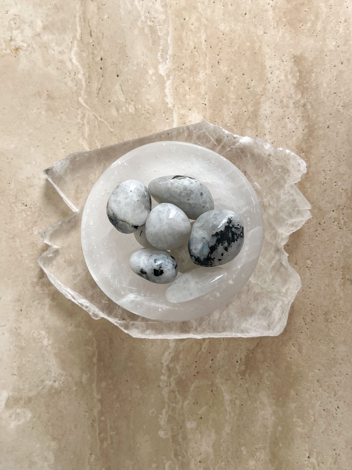 Rainbow Moonstone Tumble