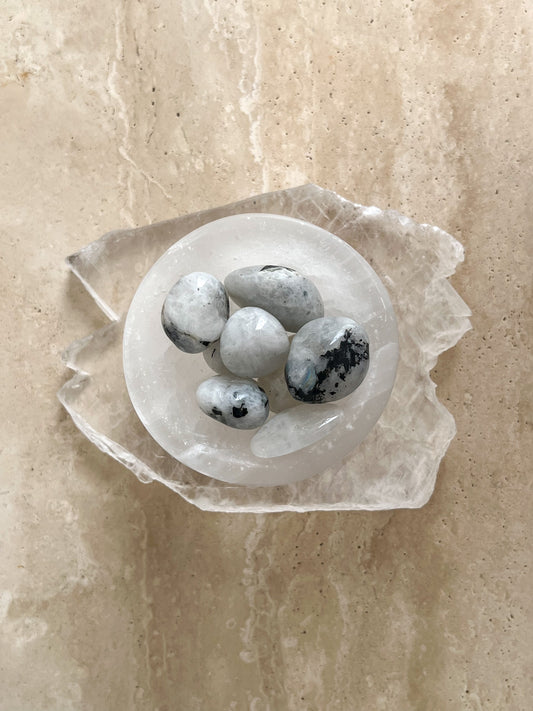 Rainbow Moonstone Tumble