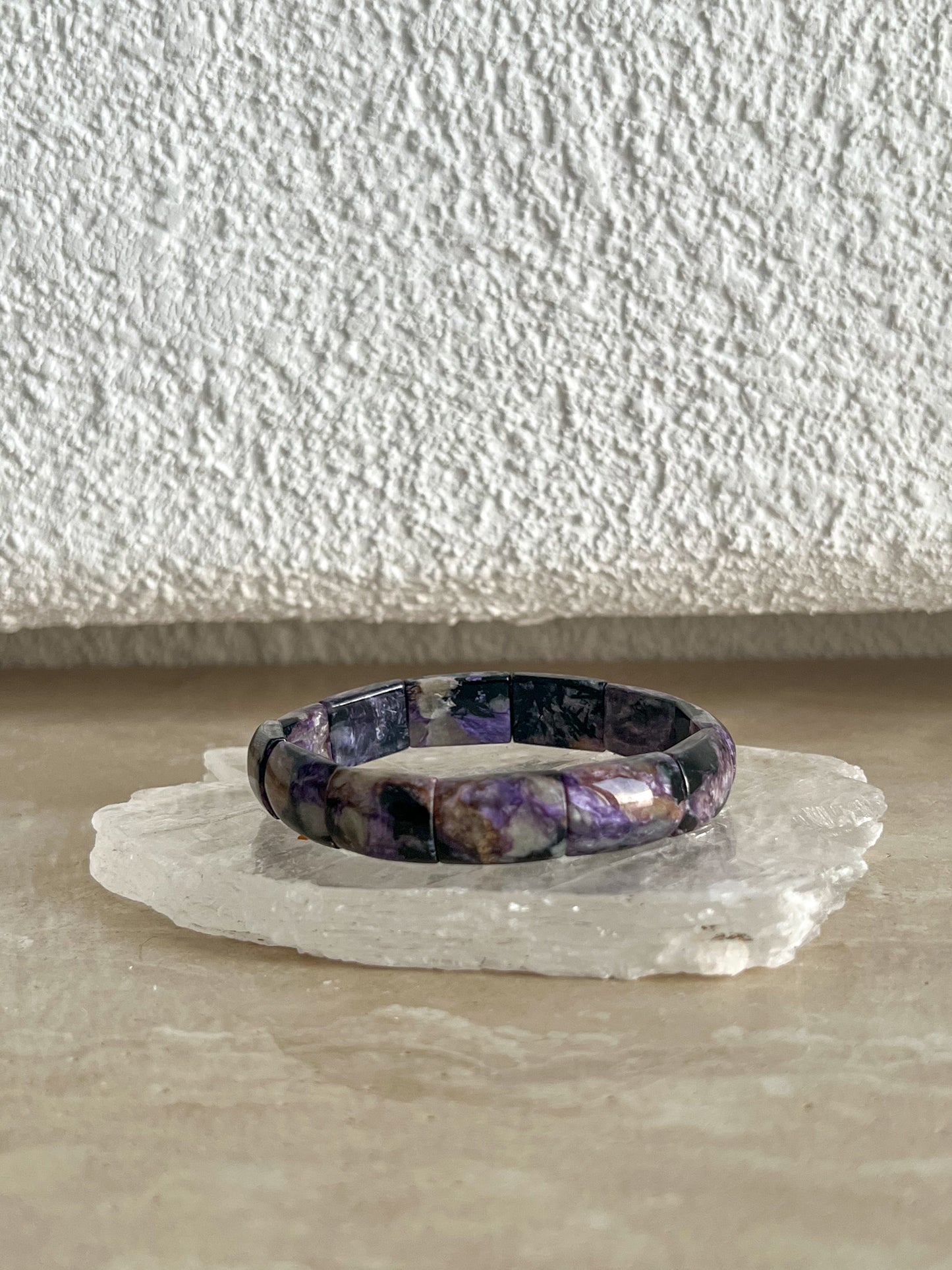 Charoite Faceted Bracelet