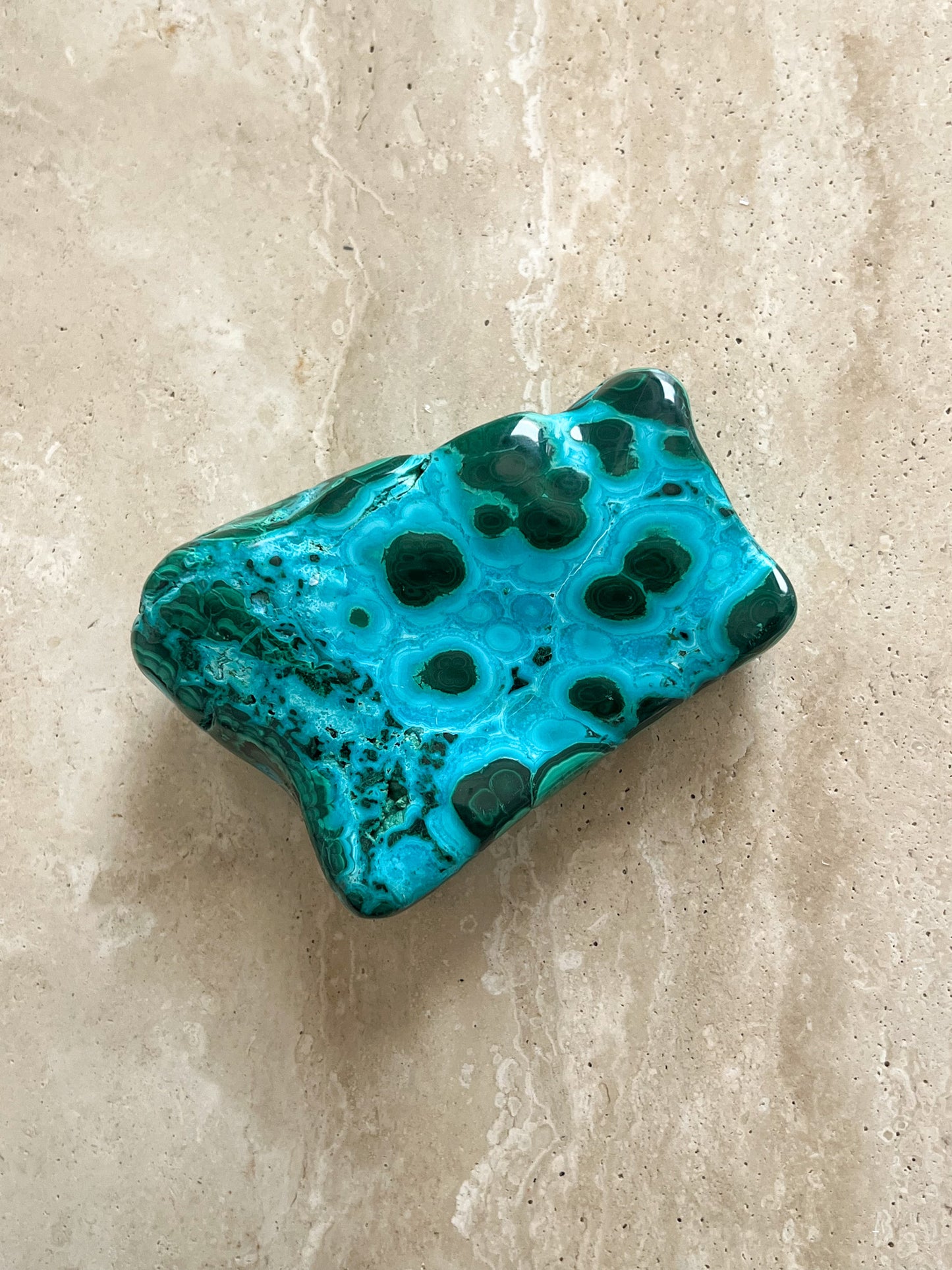 Chrysocolla Malachite Freeform