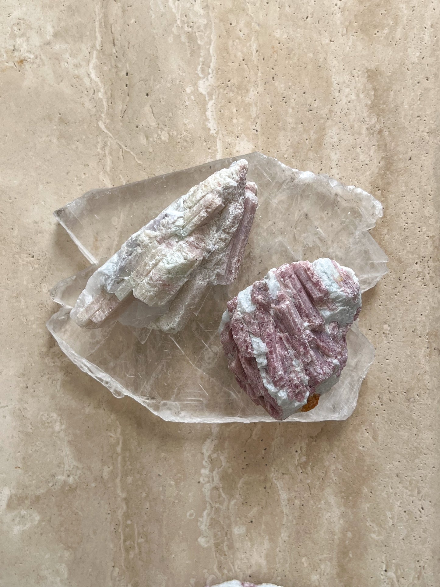 Pink Tourmaline Raw Piece